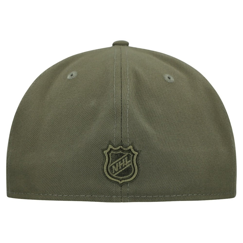 Minnesota Wild New Era Military Appreciation Flag 59FIFTY Fitted Hat - Olive - NHL 203156212