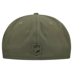 Pittsburgh Penguins New Era Military Appreciation Flag 59FIFTY Fitted Hat - Olive - NHL 203156218