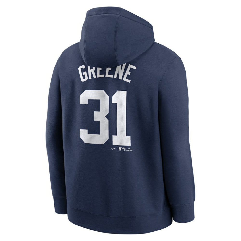 Riley Greene Detroit Tigers Nike Player Name & Number Club Fleece Pullover Hoodie - Navy - Nike Online