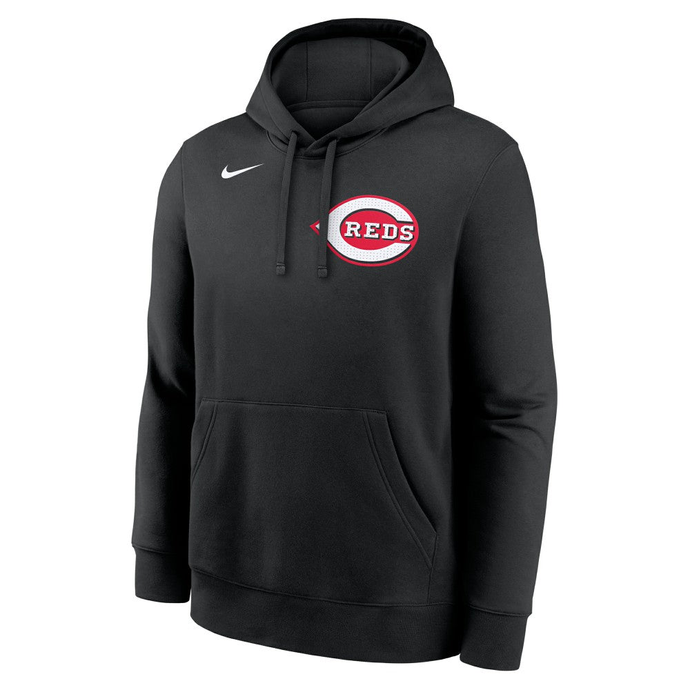 Elly De La Cruz Cincinnati Reds Nike Player Name & Number Club Fleece Pullover Hoodie - Black - Nike Sale