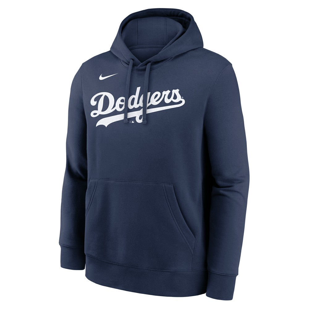 Shohei Ohtani Los Angeles Dodgers Nike Player Name & Number Club Fleece Pullover Hoodie - Navy - Nike on Sale