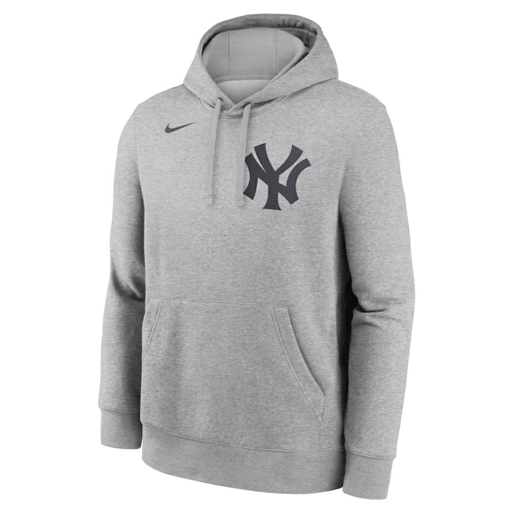Anthony Volpe New York Yankees Nike Player Name & Number Club Fleece Pullover Hoodie - Heather Gray - Nike Discount