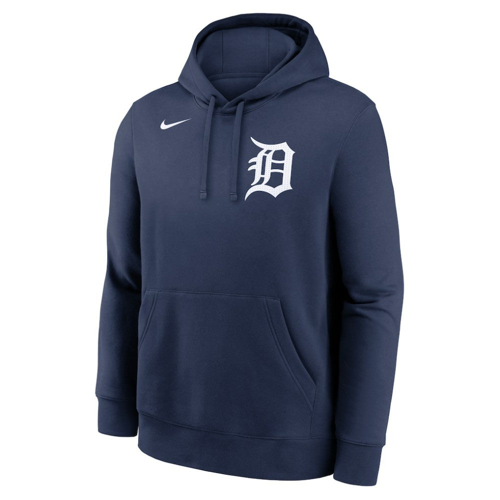 Gleyber Torres Detroit Tigers Nike Player Name & Number Club Fleece Pullover Hoodie - Navy - Nike Discount