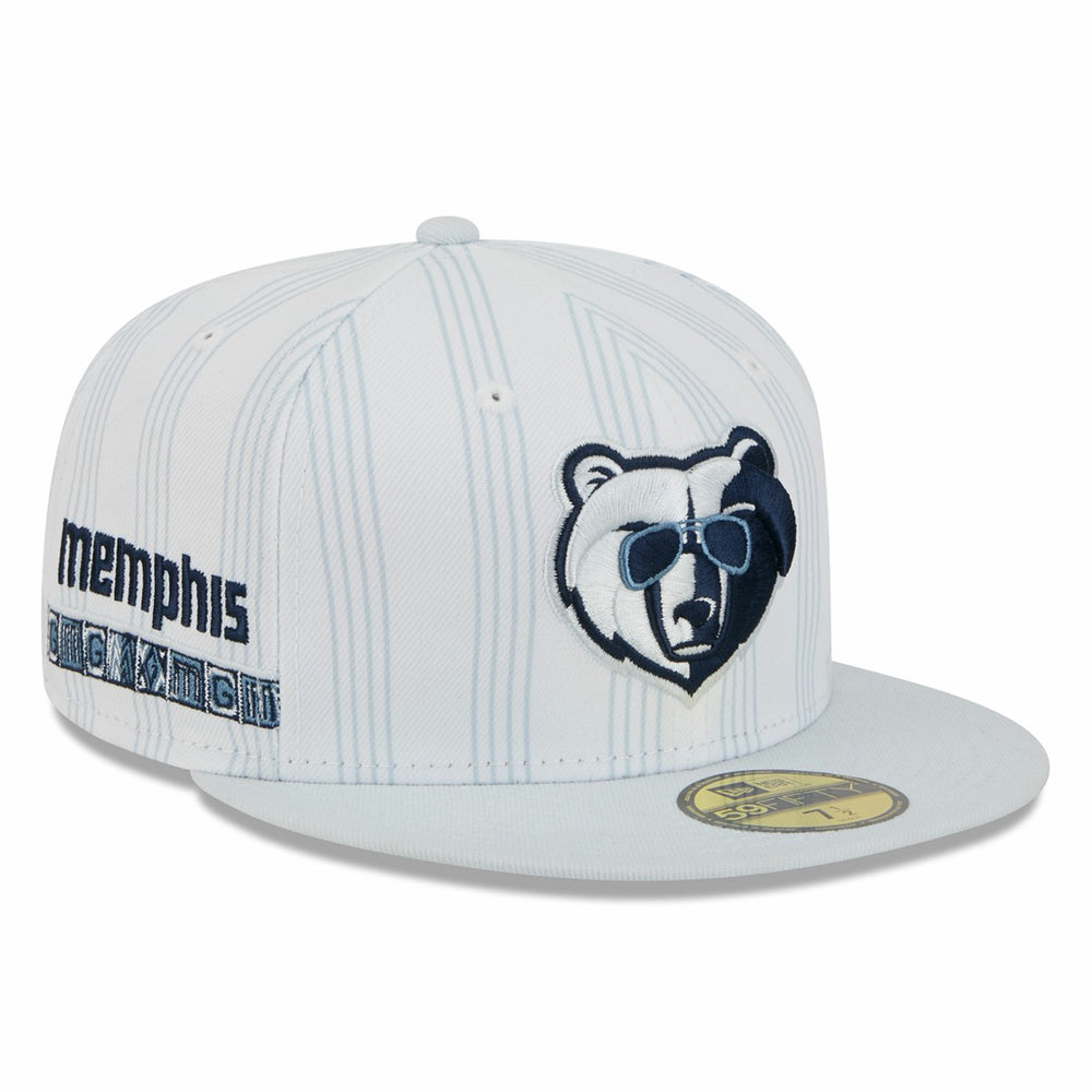 Memphis Grizzlies 2025/26 City Edition Alternate 59FIFTY Fitted Hat White | New Era