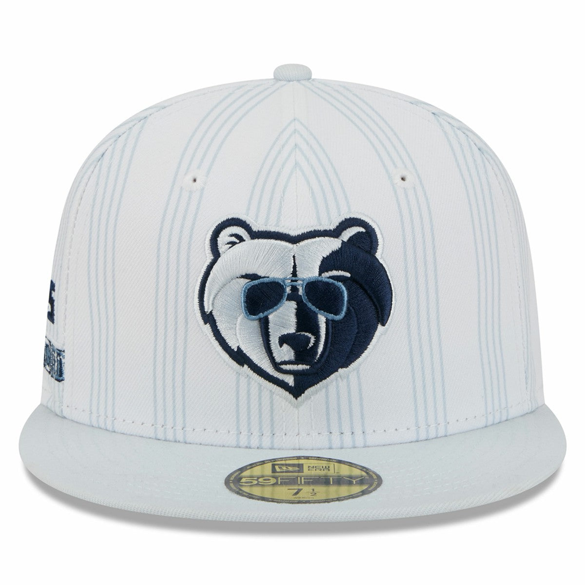 Memphis Grizzlies 2025/26 City Edition Alternate 59FIFTY Fitted Hat White | New Era