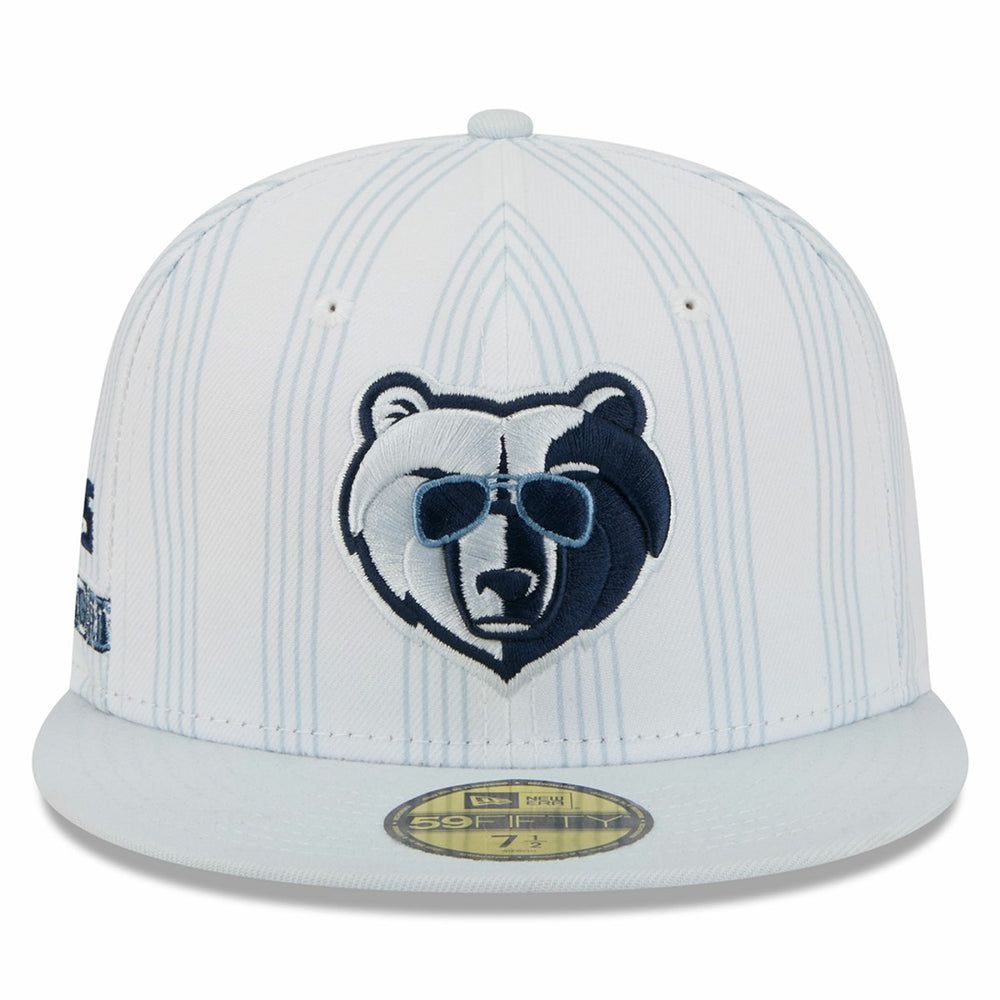 Memphis Grizzlies 2025/26 City Edition Alternate 59FIFTY Fitted Hat White | New Era