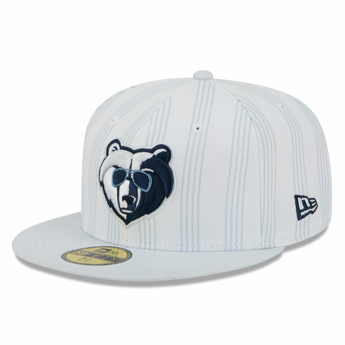 Memphis Grizzlies 2025/26 City Edition Alternate 59FIFTY Fitted Hat White | New Era