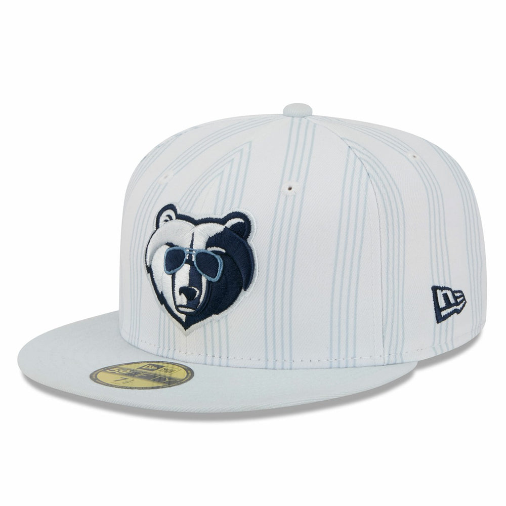 Memphis Grizzlies 2025/26 City Edition Alternate 59FIFTY Fitted Hat White | New Era