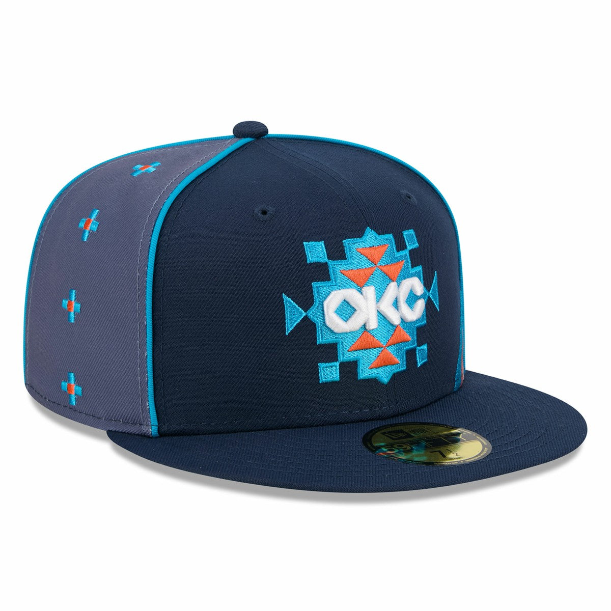Oklahoma City Thunder 2025/26 City Edition Alternate 59FIFTY Fitted Hat Navy | New Era outlet