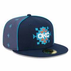 Oklahoma City Thunder 2025/26 City Edition Alternate 59FIFTY Fitted Hat Navy | New Era outlet