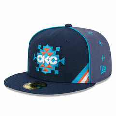 Oklahoma City Thunder 2025/26 City Edition Alternate 59FIFTY Fitted Hat Navy | New Era outlet