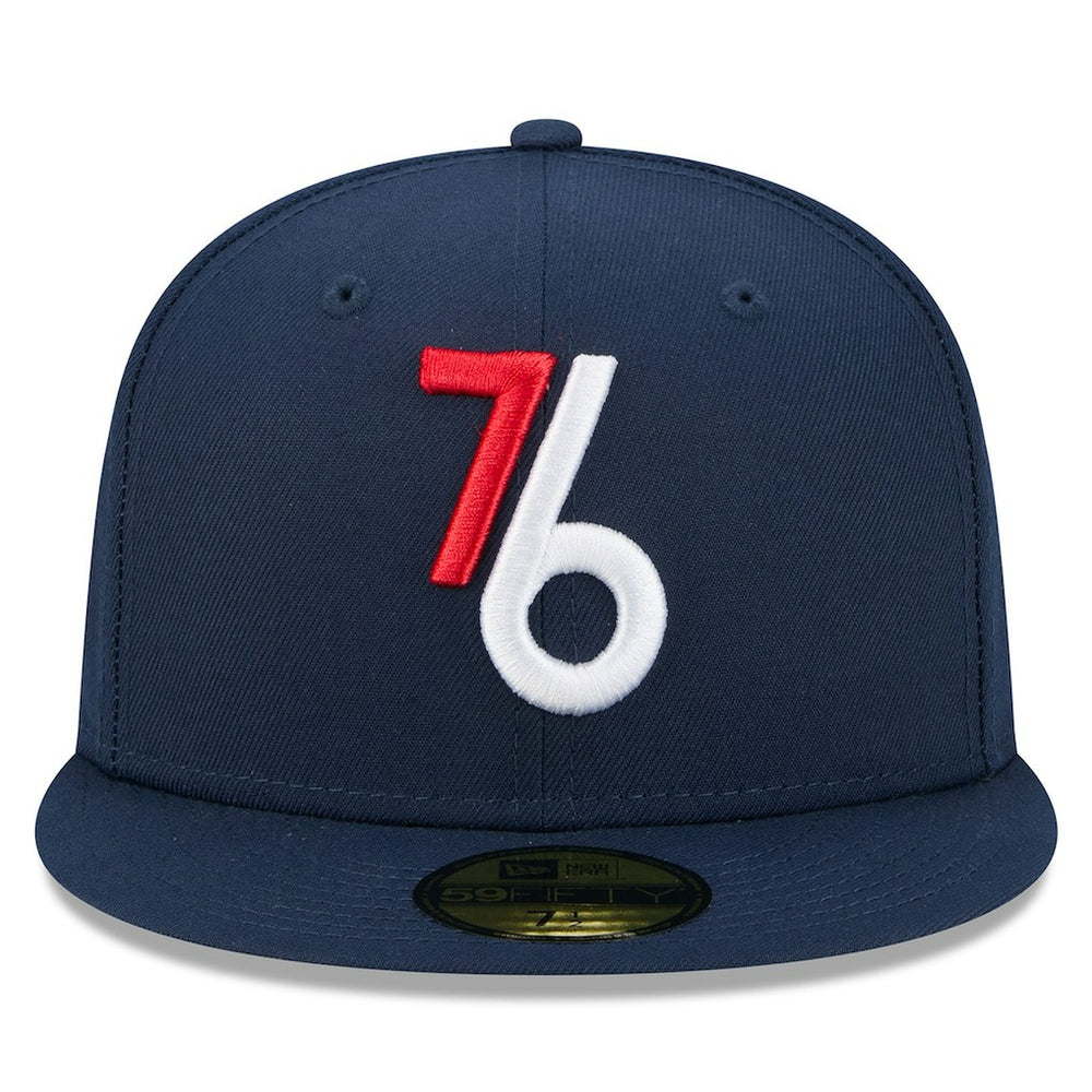 Philadelphia 76ers 2025/26 City Edition Alternate 59FIFTY Fitted Hat Navy | New Era