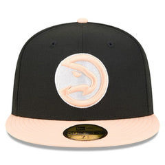 Atlanta Hawks 2025/26 City Edition Alternate 59FIFTY Fitted Hat Black | New Era for sale