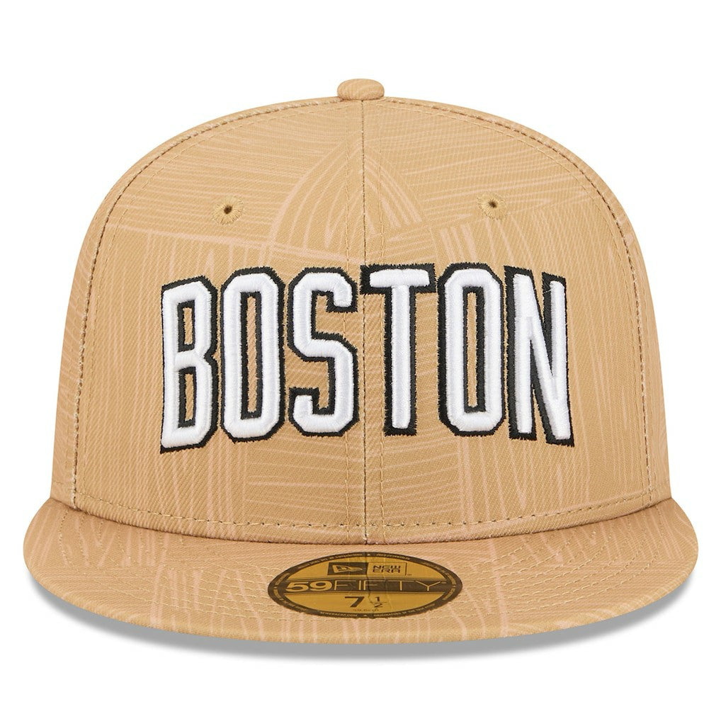 Boston Celtics 2025/26 City Edition Alternate 59FIFTY Fitted Hat Gold | New Era discount