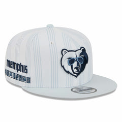 Memphis Grizzlies 2025/26 City Edition Alternate 9FIFTY Snapback Hat White | New Era US