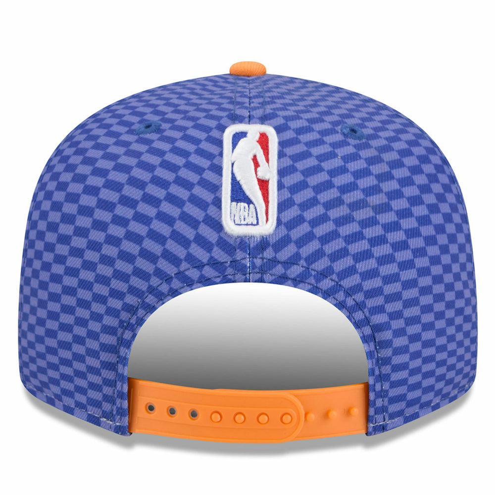 New York Knicks 2025/26 City Edition Alternate 9FIFTY Snapback Hat Cream | New Era US