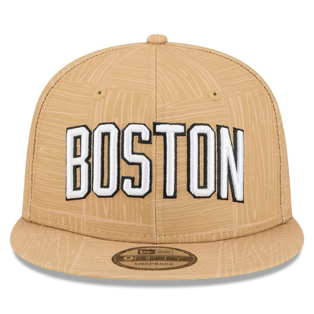 Boston Celtics 2025/26 City Edition Alternate 9FIFTY Snapback Hat Gold | New Era for sale