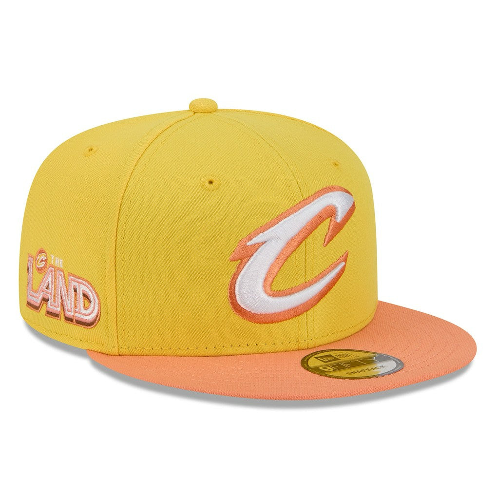 Cleveland Cavaliers 2025/26 City Edition Alternate 9FIFTY Snapback Hat for sale Gold | New Era Near Me
