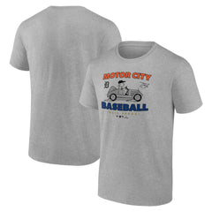 Tarik Skubal Detroit Tigers Motor City Baseball T-Shirt - Heather Gray - MLB Sale