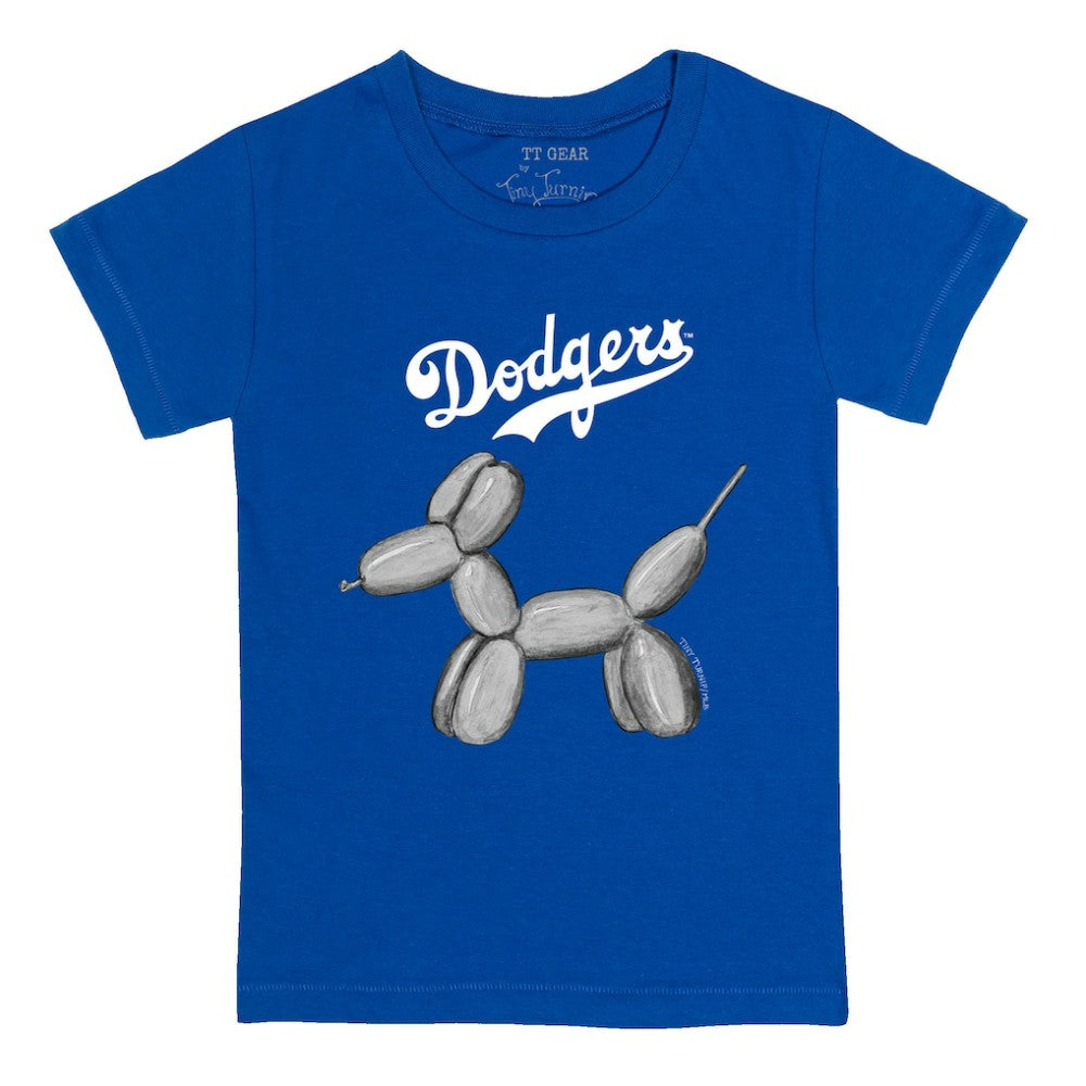 Los Angeles Dodgers Tiny Turnip Youth Balloon Dog T-Shirt - Royal - MLB Sale