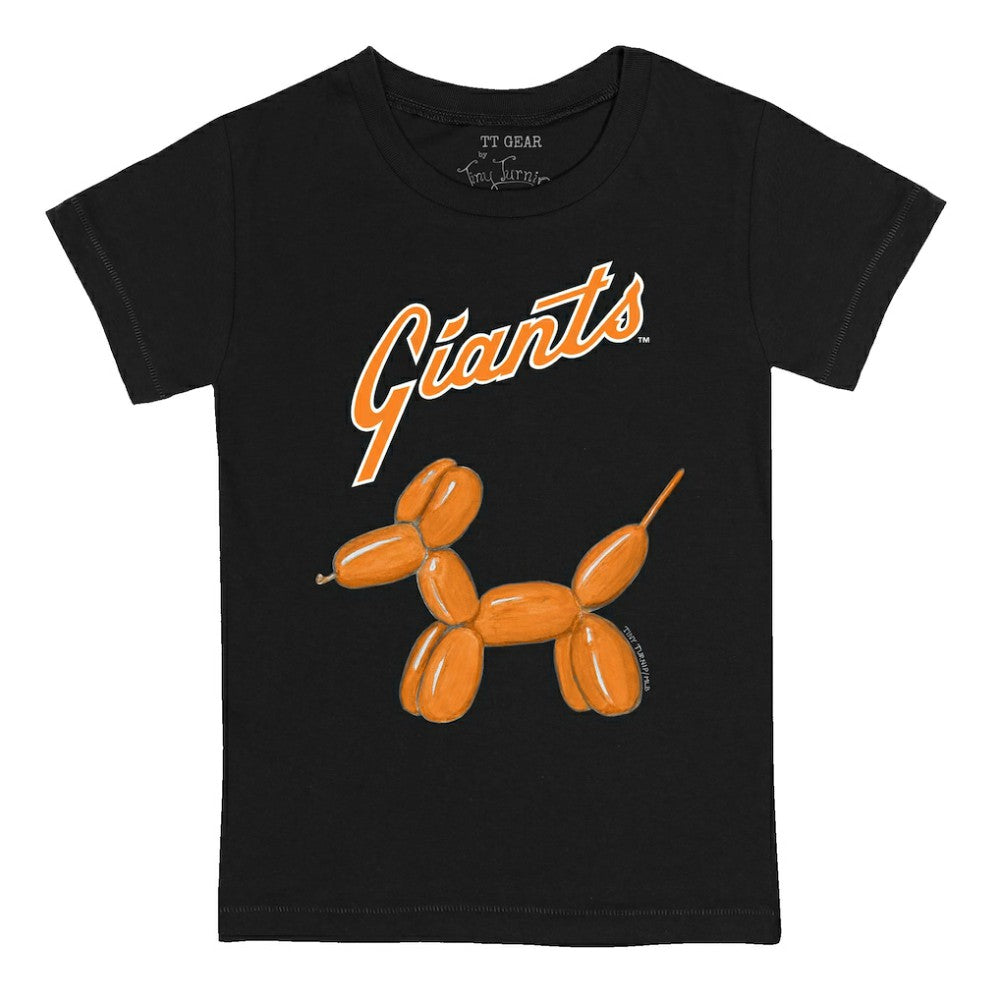 San Francisco Giants Tiny Turnip Youth Balloon Dog T-Shirt - Black - MLB Sale