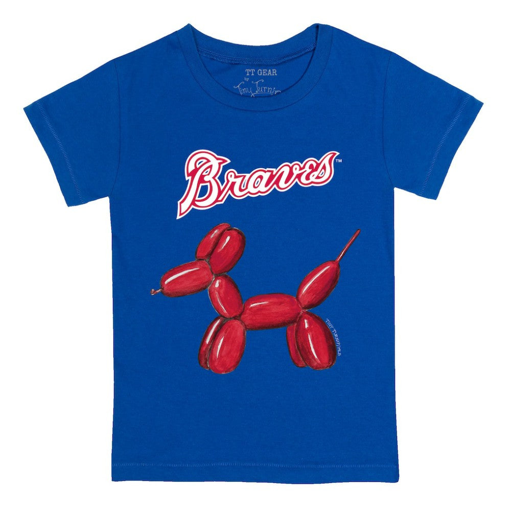Atlanta Braves Tiny Turnip Youth Balloon Dog T-Shirt - Royal - MLB Online
