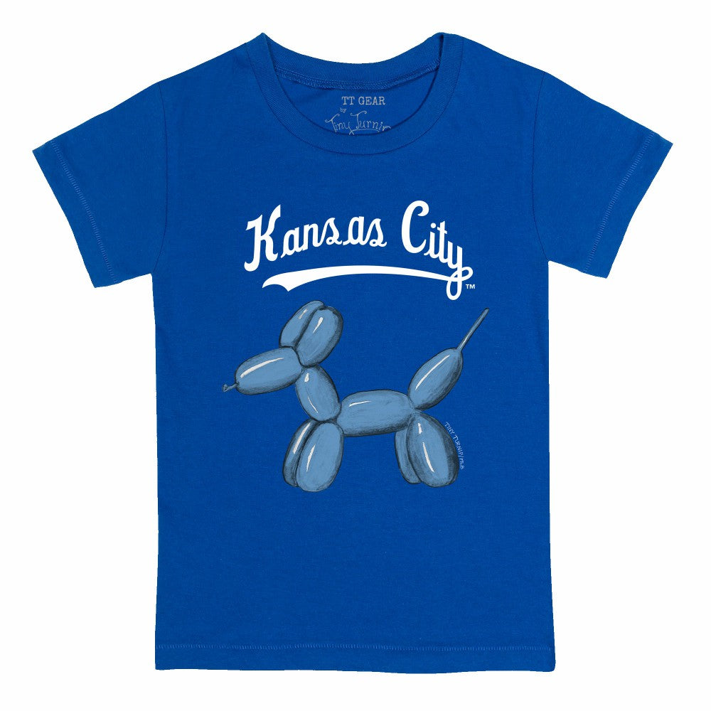 Kansas City Royals Tiny Turnip Youth Balloon Dog T-Shirt - Royal - MLB on Sale