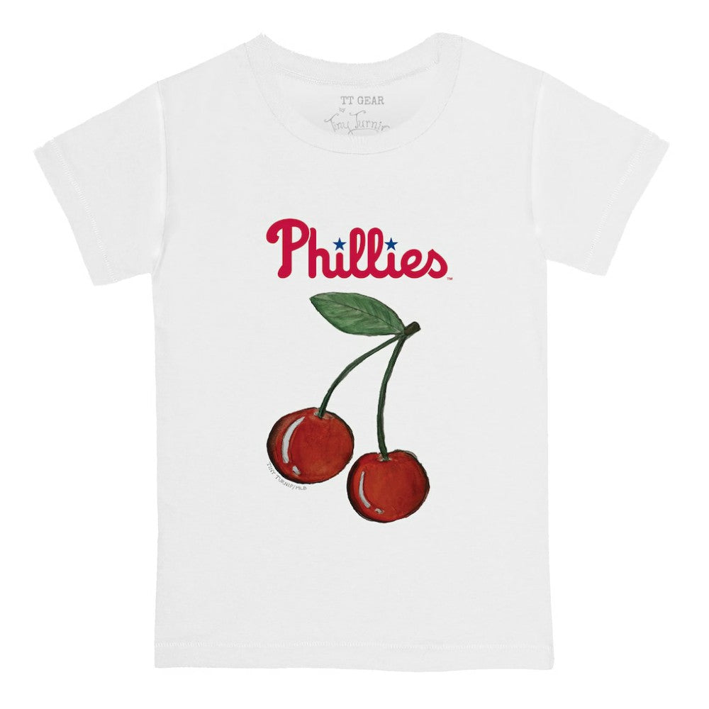 Philadelphia Phillies Tiny Turnip  Youth Cherries T-Shirt - White - MLB Online