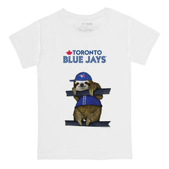 Toronto Blue Jays Tiny Turnip Youth Sloth T-Shirt - White - MLB Online