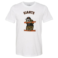 San Francisco Giants Tiny Turnip Unisex Sloth T-Shirt - White - MLB Online