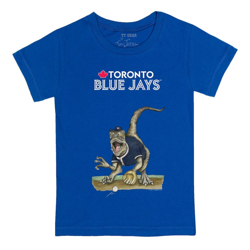 Toronto Blue Jays Tiny Turnip Youth Velociraptor T-Shirt - Royal - MLB Lifestyle