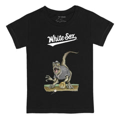 Chicago White Sox Tiny Turnip Youth Velociraptor T-Shirt - Black - MLB Online