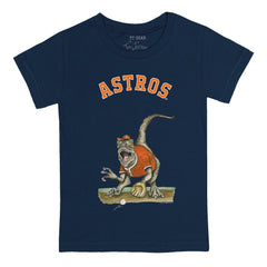 Houston Astros Tiny Turnip Youth Velociraptor T-Shirt - Navy - MLB Discount