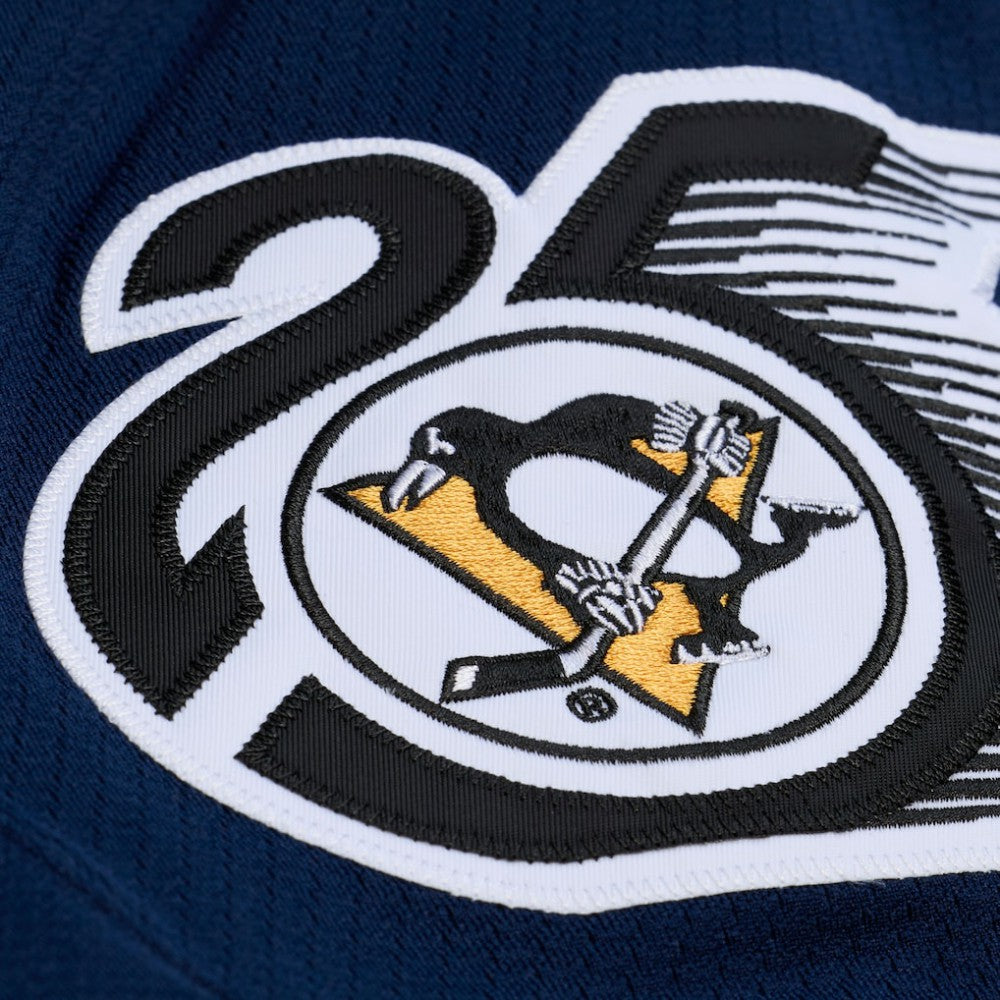 Pittsburgh Penguins Mitchell & Ness x Just Don Jersey Hoodie - Navy - NHL 203159317