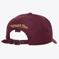 Florida Panthers Mitchell & Ness x Just Don Wave Script Pro Strapback Hat - Maroon - NHL 203159325