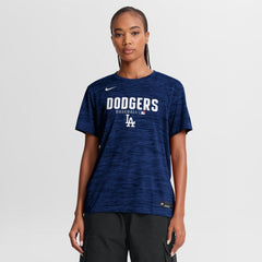 Los Angeles Dodgers Nike Women's Authentic Collection Velocity Dri-FIT T-Shirt - Royal - Nike Sale