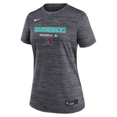 Arizona Diamondbacks Nike Women's Authentic Collection Velocity Dri-FIT T-Shirt - Black - Nike Online