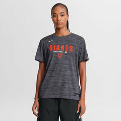 San Francisco Giants Nike Women's Authentic Collection Velocity Dri-FIT T-Shirt - Black - Nike Discount