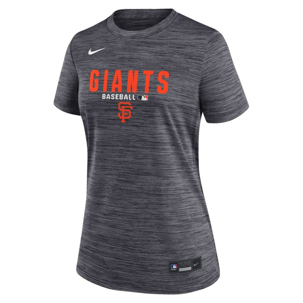 San Francisco Giants Nike Women's Authentic Collection Velocity Dri-FIT T-Shirt - Black - Nike Discount