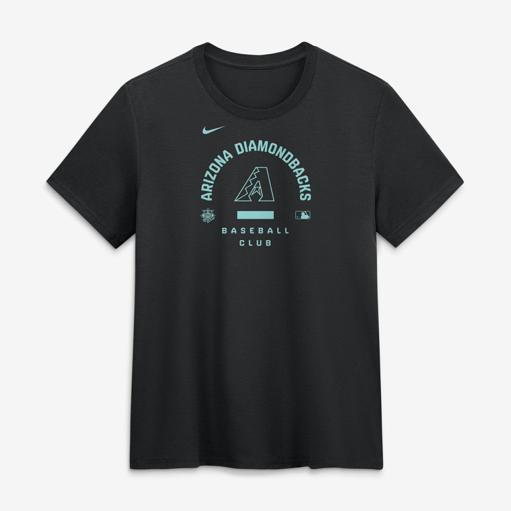 Arizona Diamondbacks Nike Women's Authentic Collection Early Work Tri-Blend Dri-FIT T-Shirt - Black - Nike Online
