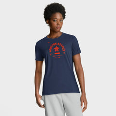 Houston Astros Nike Women's Authentic Collection Early Work Tri-Blend Dri-FIT T-Shirt - Navy - Nike Discount