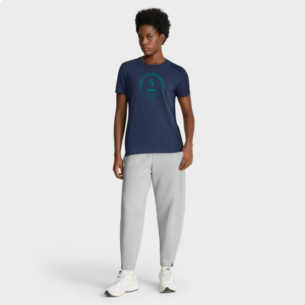 Seattle Mariners Nike Women's Authentic Collection Early Work Tri-Blend Dri-FIT T-Shirt - Navy - Nike Discount