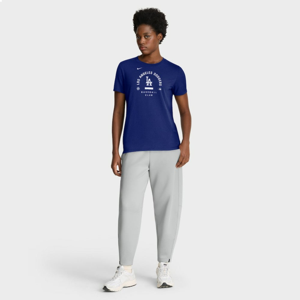 Los Angeles Dodgers Nike Women's Authentic Collection Early Work Tri-Blend Dri-FIT T-Shirt - Royal - Nike Sale