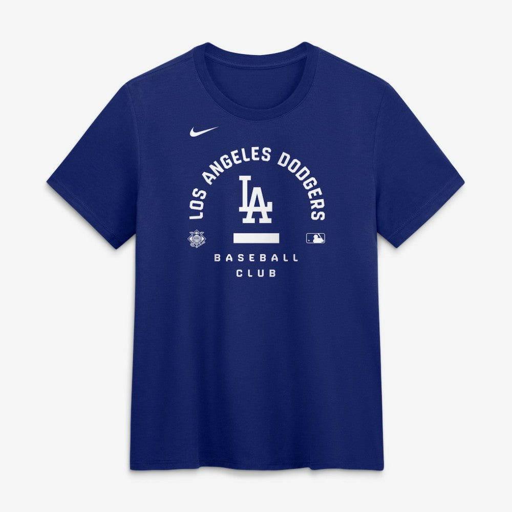 Los Angeles Dodgers Nike Women's Authentic Collection Early Work Tri-Blend Dri-FIT T-Shirt - Royal - Nike Sale