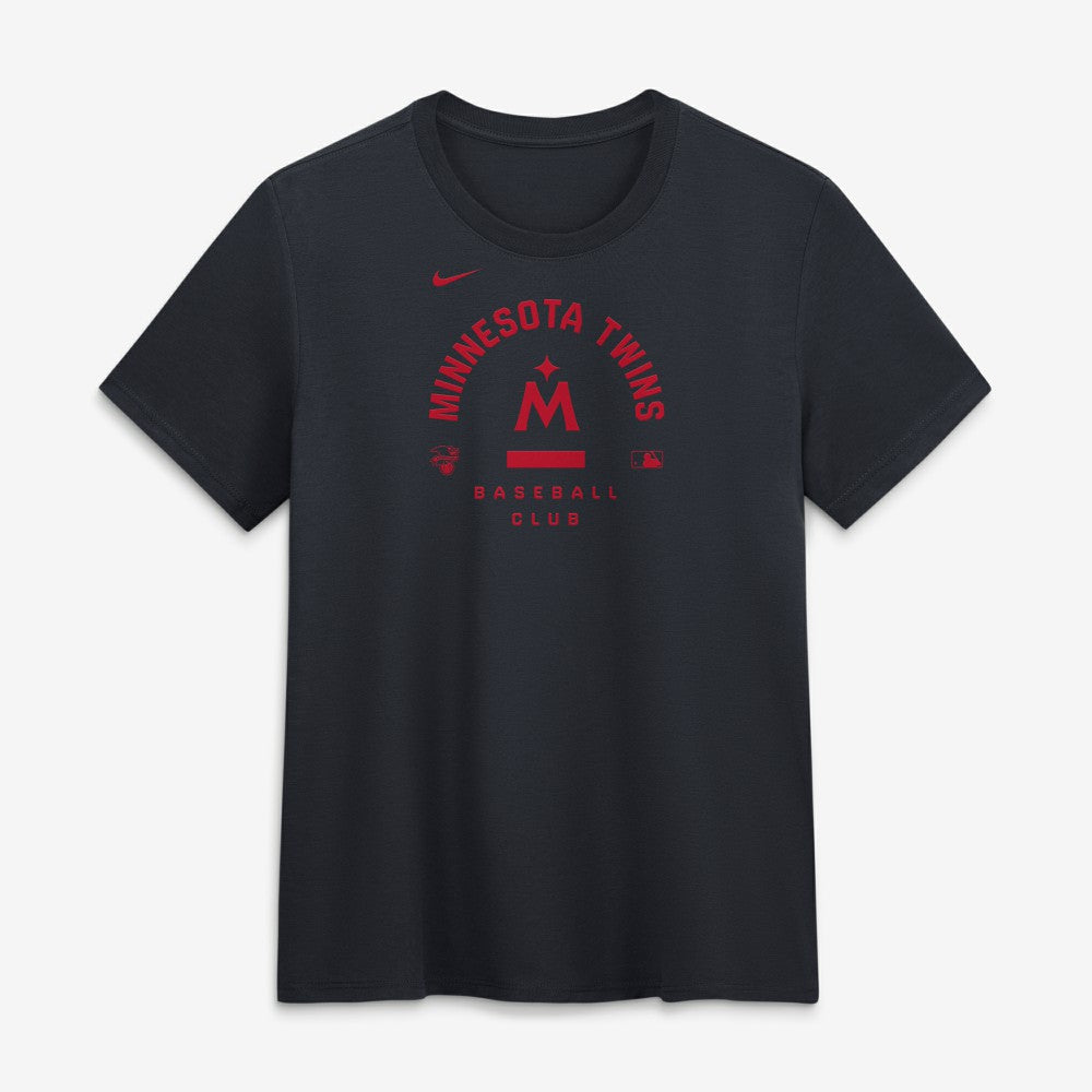 Minnesota Twins Nike Women's Authentic Collection Early Work Tri-Blend Dri-FIT T-Shirt - Navy - Nike Online