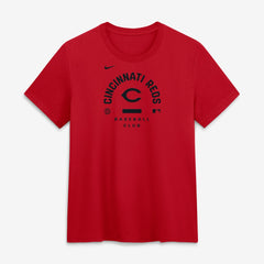 Cincinnati Reds Nike Women's Authentic Collection Early Work Tri-Blend Dri-FIT T-Shirt - Red - Nike Sale