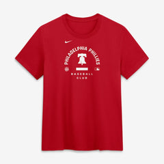 Philadelphia Phillies Nike Women's Authentic Collection Early Work Tri-Blend Dri-FIT T-Shirt - Red - Nike Lifestyle