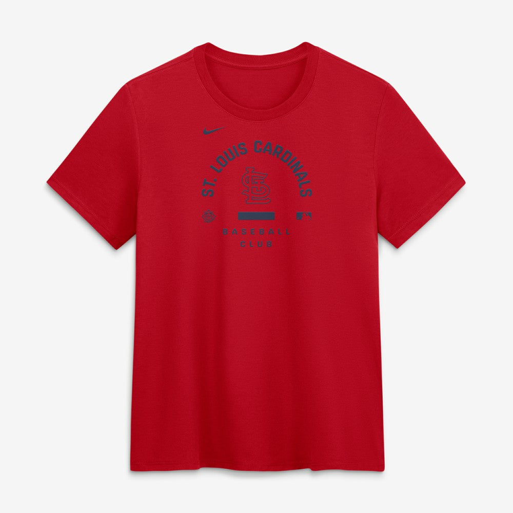 St. Louis Cardinals Nike Women's Authentic Collection Early Work Tri-Blend Dri-FIT T-Shirt - Red - Nike Sale