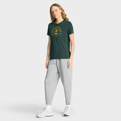Athletics Nike Women's Authentic Collection Early Work Tri-Blend Dri-FIT T-Shirt - Green - Nike Online