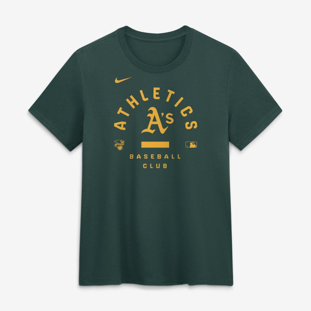 Athletics Nike Women's Authentic Collection Early Work Tri-Blend Dri-FIT T-Shirt - Green - Nike Online